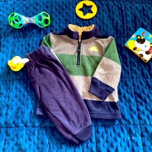 Carter’s fleece outfit